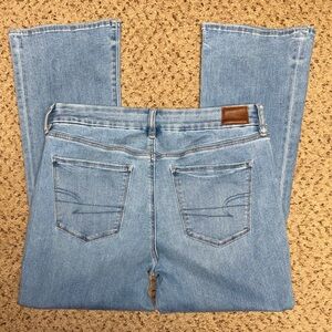 American Eagle Outfitters Light Blue Skinny Kick